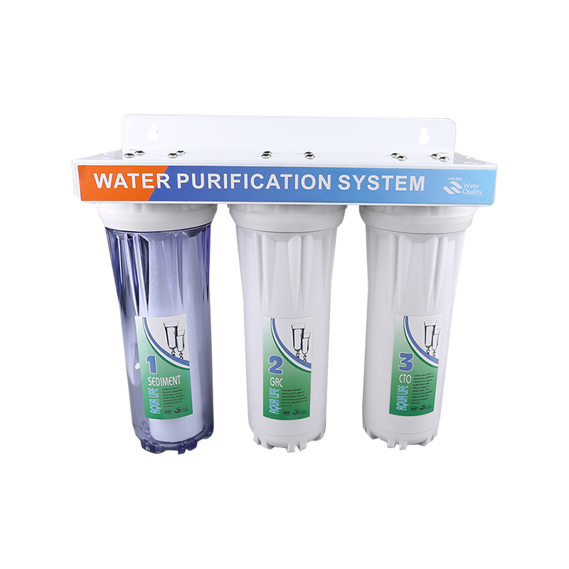 RH-JL3 PET/PP/AS Triple Stage Vodný filter s kazetou